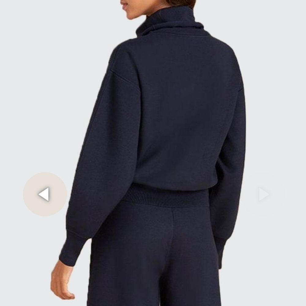 Veronica beard Lotta pullover in navy sz s